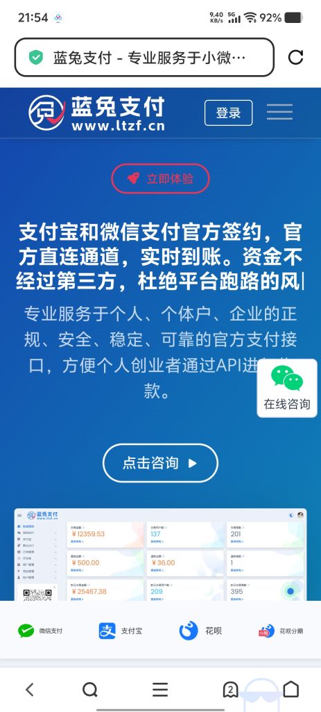 支付系统模板-苏逸博客网
